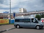 Бесплатный автобус Genser в пункт аренды автомобилей АрендаАвто-тгн на ул.Добролюбова